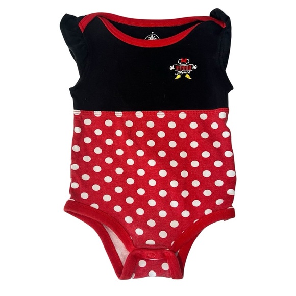 Disney Minnie Daisy Duck Bodysuit Costume Size 9-12 Months Baby Infant Girl - Picture 2 of 8
